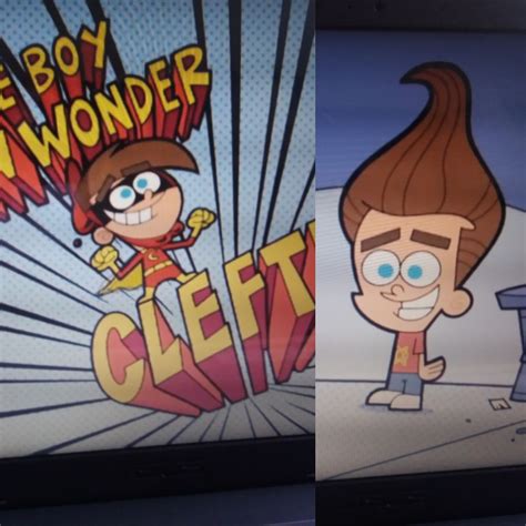 cleft the boy chin wonder|the jimmy neutron.